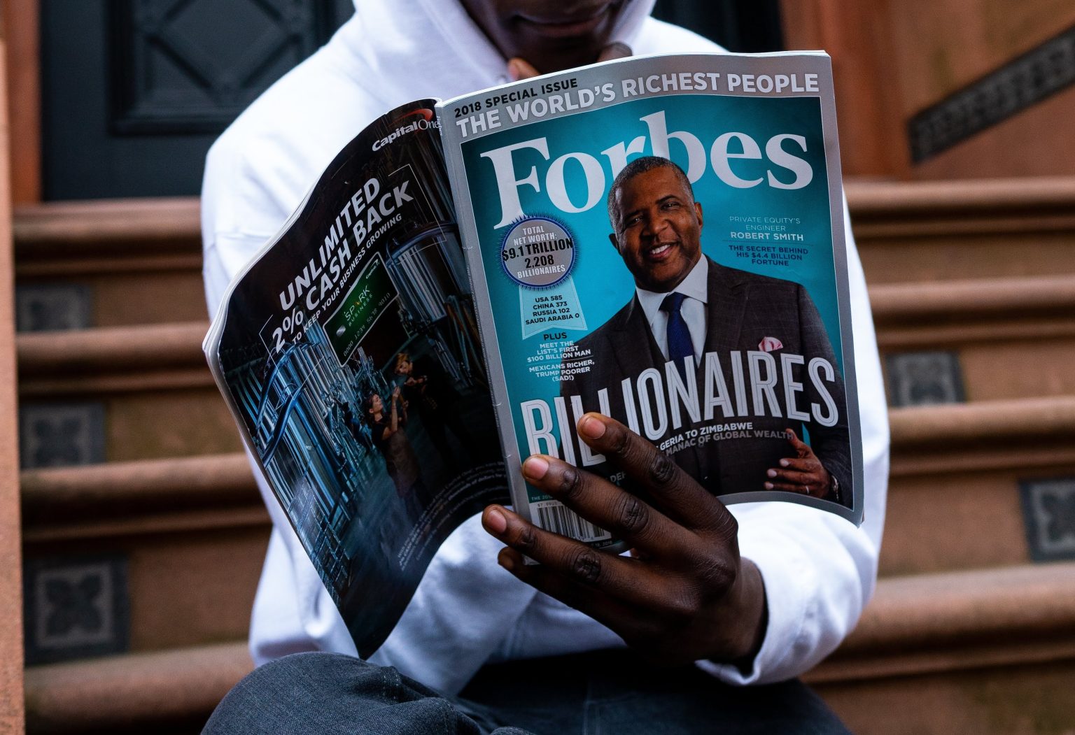 The purchase of Forbes Global Media Holdings by Austin Russell, the CEO of Luminar Technologies, for close to $800 million, marks a significant move into media by the young entrepreneur.