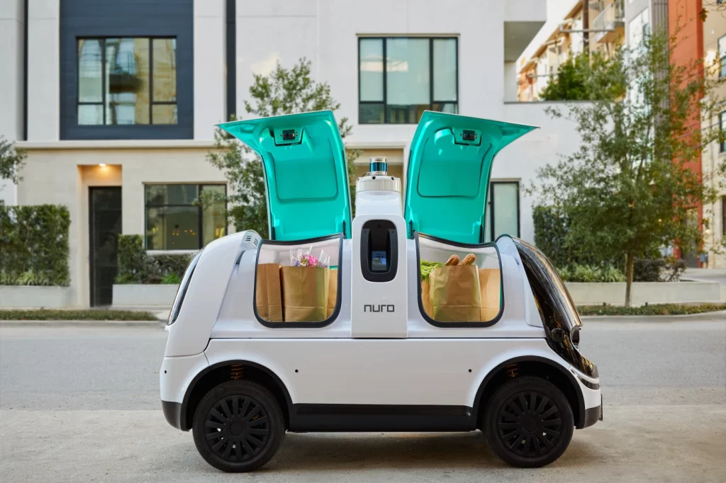 Nuro, the autonomous delivery robot company, shifts focus to research and development and lays off 30% of its workforce to extend its financing runway.