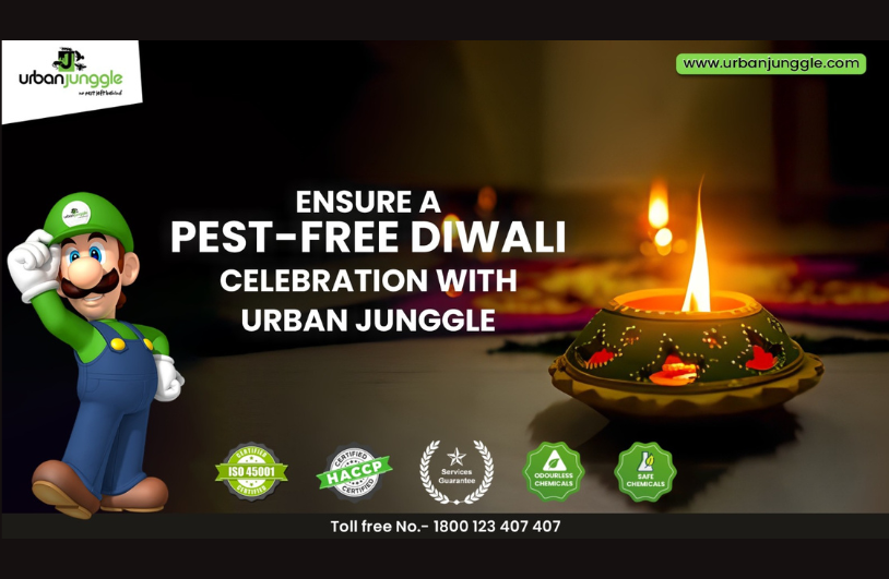 Illuminate Your Diwali with Pest-Free Bliss: Urban Junggle Ensures a Pest-Free Celebration